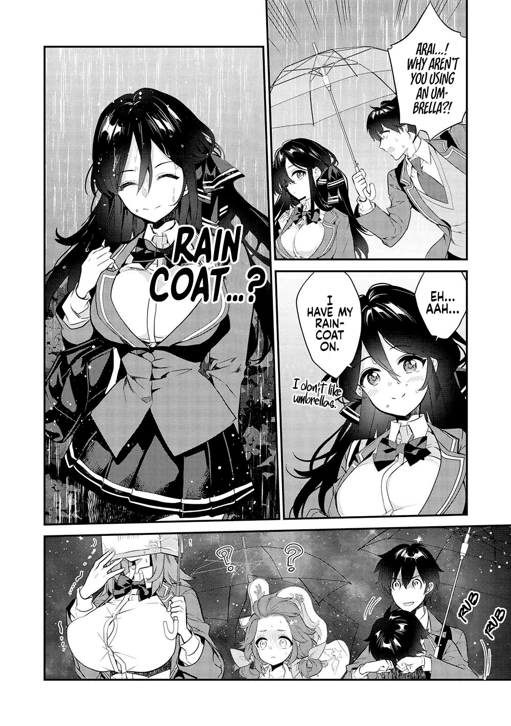 What's under Kamiyama-san's paper bag? Chapter 14 page 9 - Chapter 14: Even Through Rain and Thunder - There is Fun to be Found