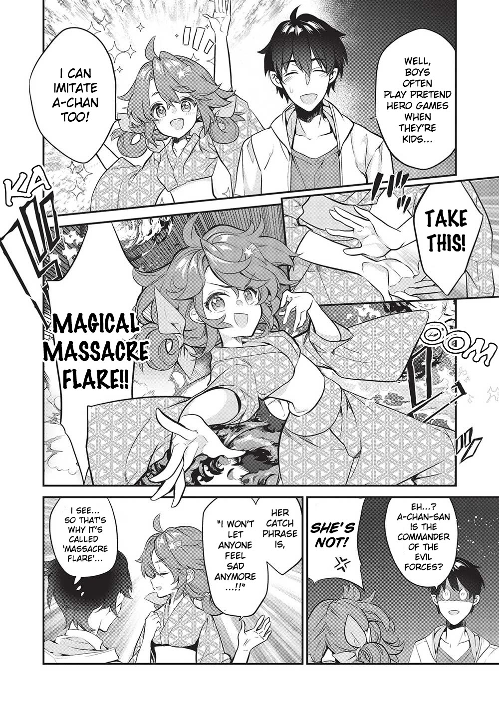 What's under Kamiyama-san's paper bag? Chapter 16 page 16 - Chapter 16: Water, Water, Endless Water - Our Summer is Just Beginning