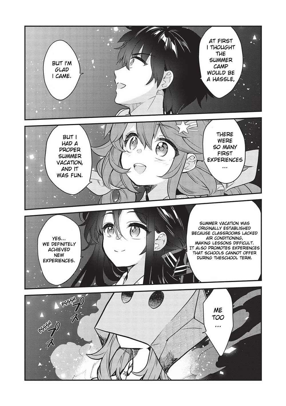 What's under Kamiyama-san's paper bag? Chapter 16 page 19 - Chapter 16: Water, Water, Endless Water - Our Summer is Just Beginning