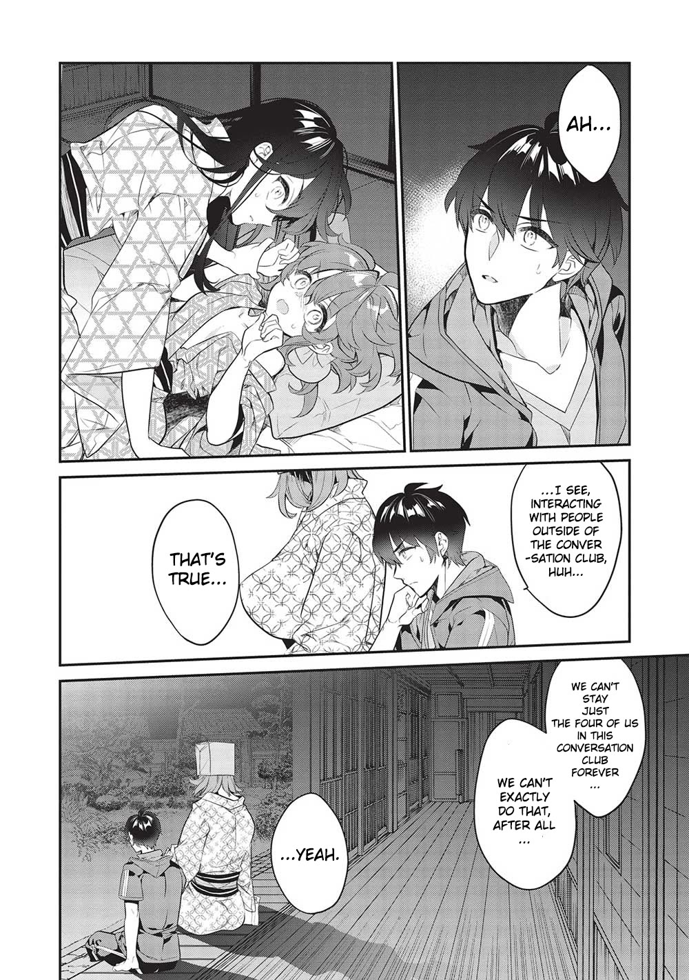 What's under Kamiyama-san's paper bag? Chapter 17 page 14 - Chapter 17: Heart to Heart - Words are Everything