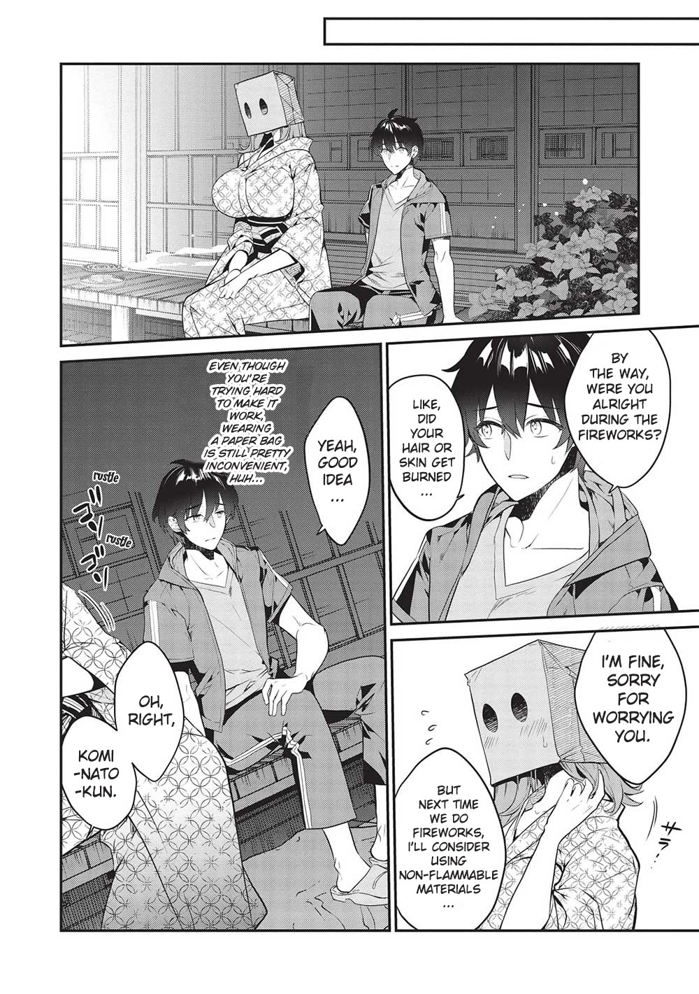 What's under Kamiyama-san's paper bag? Chapter 17 page 2 - Chapter 17: Heart to Heart - Words are Everything