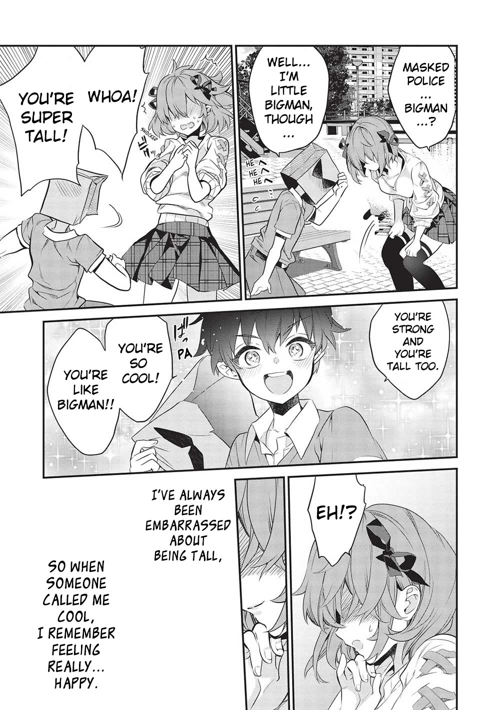 What's under Kamiyama-san's paper bag? Chapter 18 page 11 - Chapter 18: Fateful Bonds - The Spoken Past and Encounters