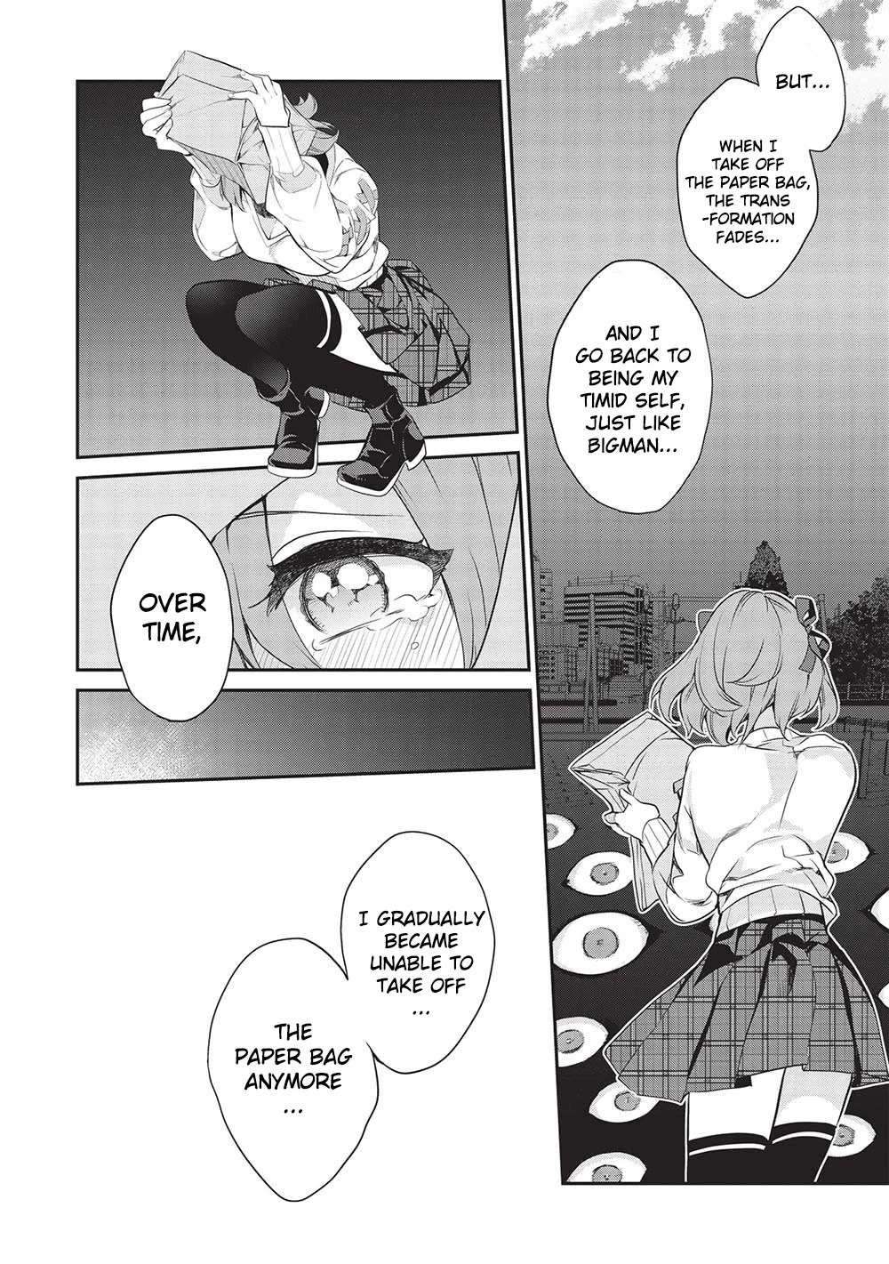 What's under Kamiyama-san's paper bag? Chapter 18 page 16 - Chapter 18: Fateful Bonds - The Spoken Past and Encounters