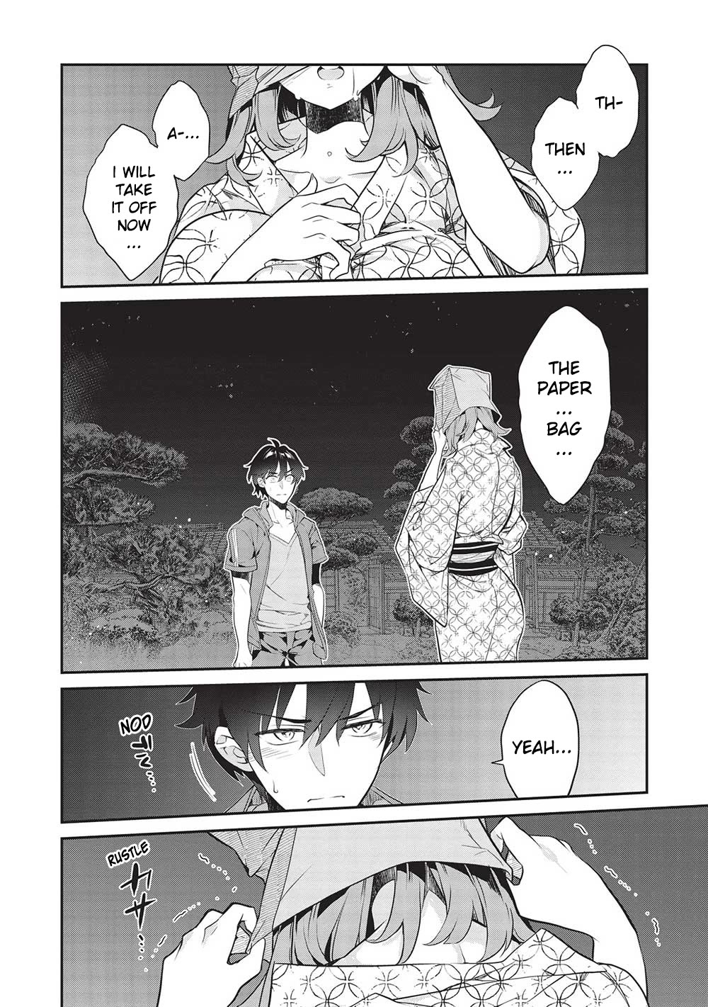 What's under Kamiyama-san's paper bag? Chapter 18 page 2 - Chapter 18: Fateful Bonds - The Spoken Past and Encounters