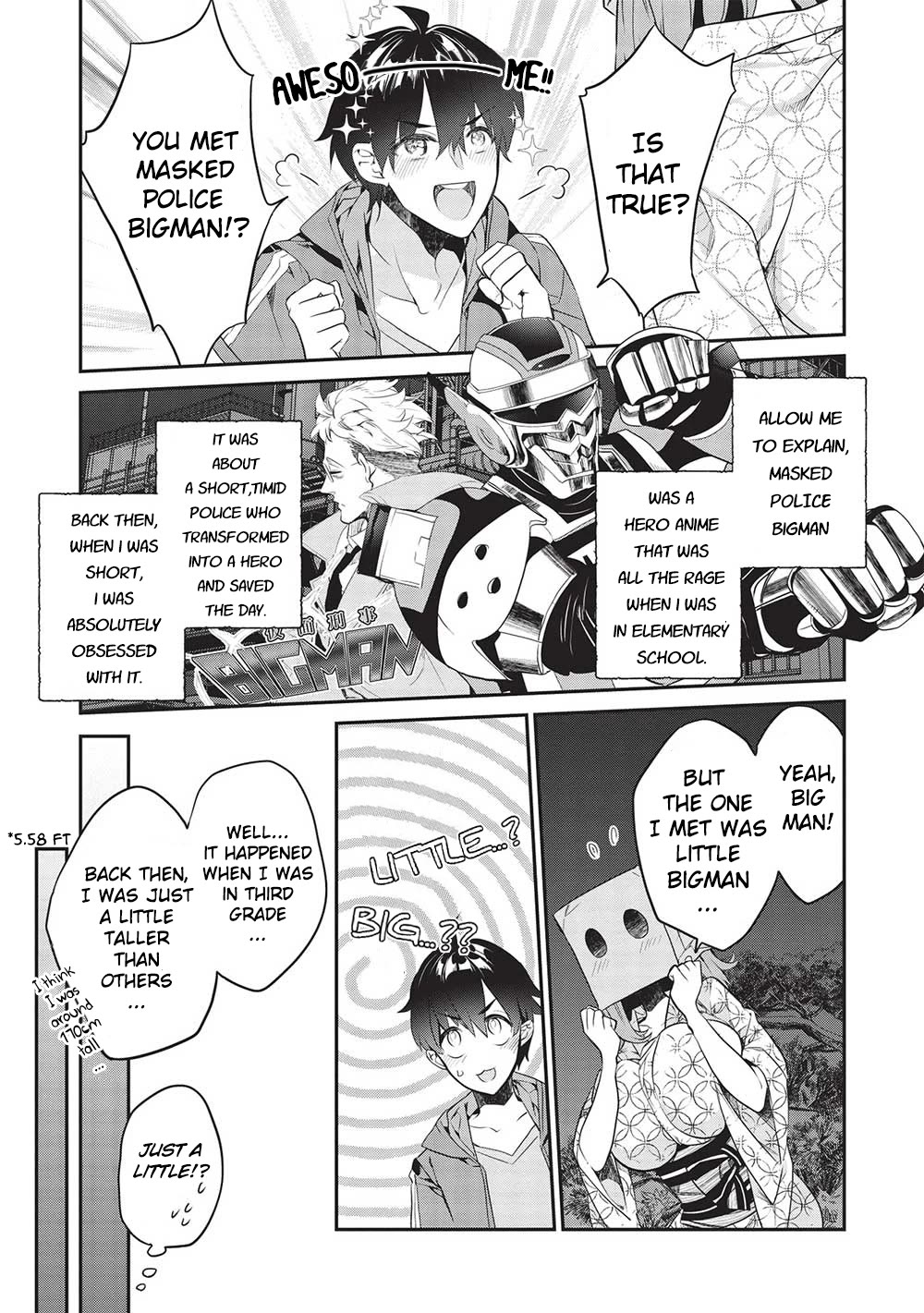 What's under Kamiyama-san's paper bag? Chapter 18 page 7 - Chapter 18: Fateful Bonds - The Spoken Past and Encounters