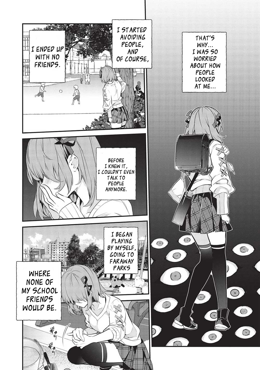 What's under Kamiyama-san's paper bag? Chapter 18 page 8 - Chapter 18: Fateful Bonds - The Spoken Past and Encounters