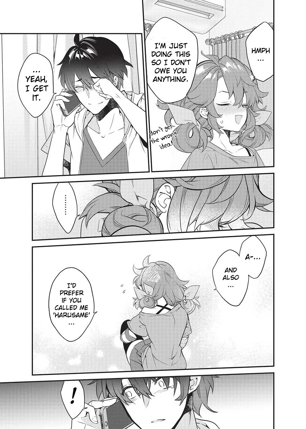 What's under Kamiyama-san's paper bag? Chapter 19 page 15 - Chapter 19: Late Summer - Little Bigman, Sin and Regret