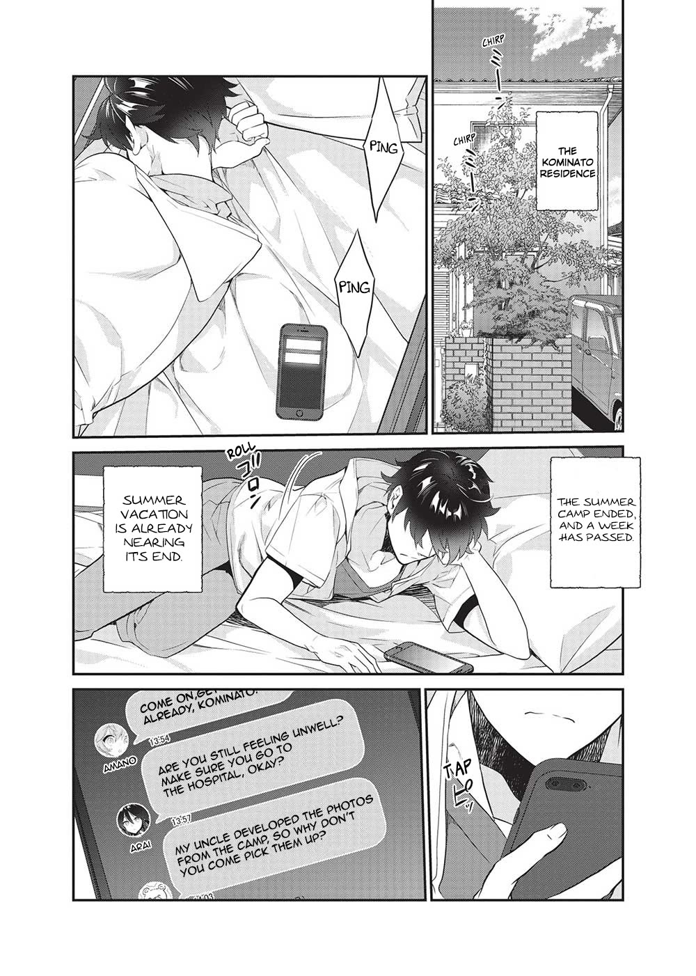 What's under Kamiyama-san's paper bag? Chapter 19 page 2 - Chapter 19: Late Summer - Little Bigman, Sin and Regret