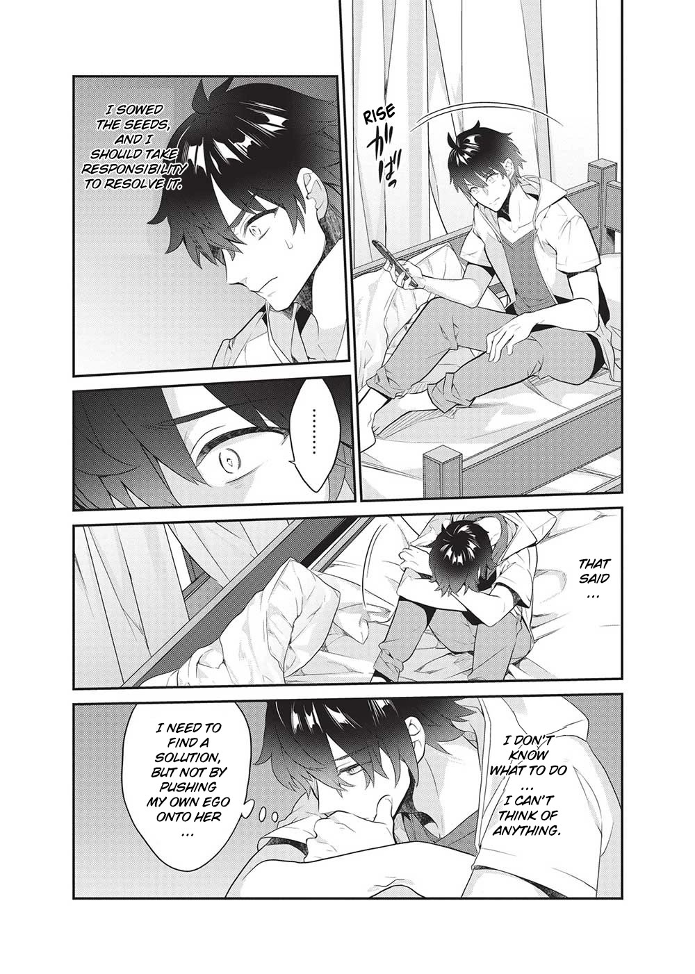 What's under Kamiyama-san's paper bag? Chapter 19 page 4 - Chapter 19: Late Summer - Little Bigman, Sin and Regret