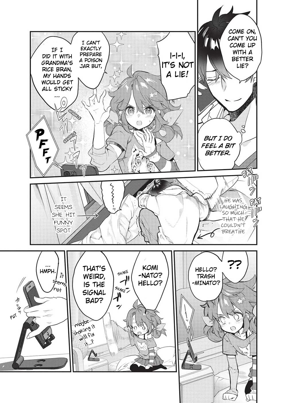 What's under Kamiyama-san's paper bag? Chapter 19 page 9 - Chapter 19: Late Summer - Little Bigman, Sin and Regret