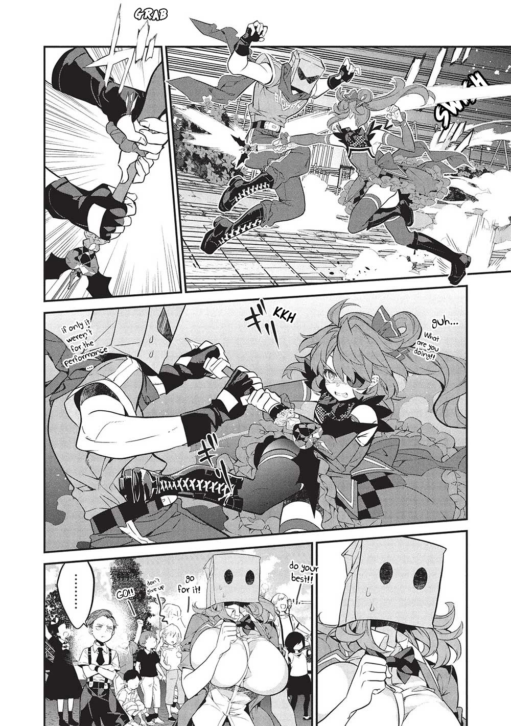What's under Kamiyama-san's paper bag? Chapter 20 page 14 - Chapter 20: Fighting Alone - I Need Your Help