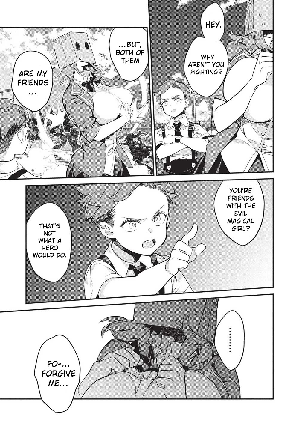 What's under Kamiyama-san's paper bag? Chapter 20 page 15 - Chapter 20: Fighting Alone - I Need Your Help