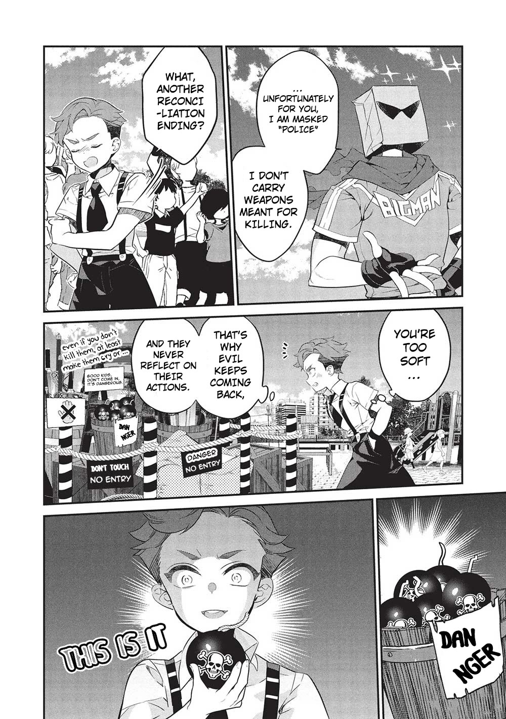 What's under Kamiyama-san's paper bag? Chapter 20 page 17 - Chapter 20: Fighting Alone - I Need Your Help