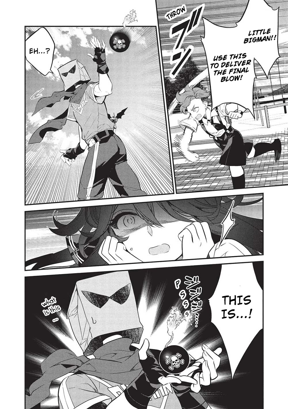 What's under Kamiyama-san's paper bag? Chapter 20 page 18 - Chapter 20: Fighting Alone - I Need Your Help