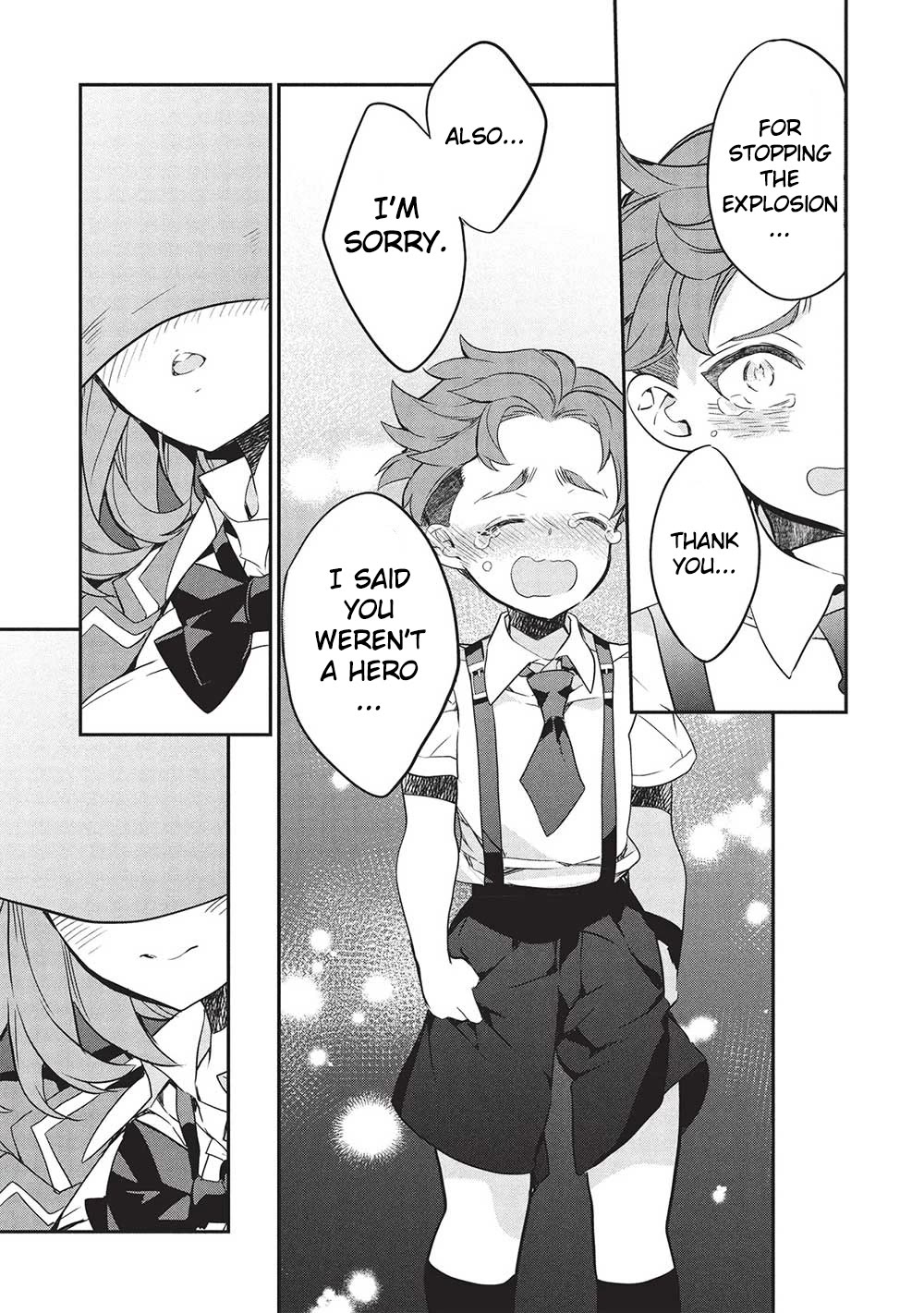 What's under Kamiyama-san's paper bag? Chapter 21 page 23 - Chapter 21: One Againts A Thousand - What The Hero Was Lacking Is...