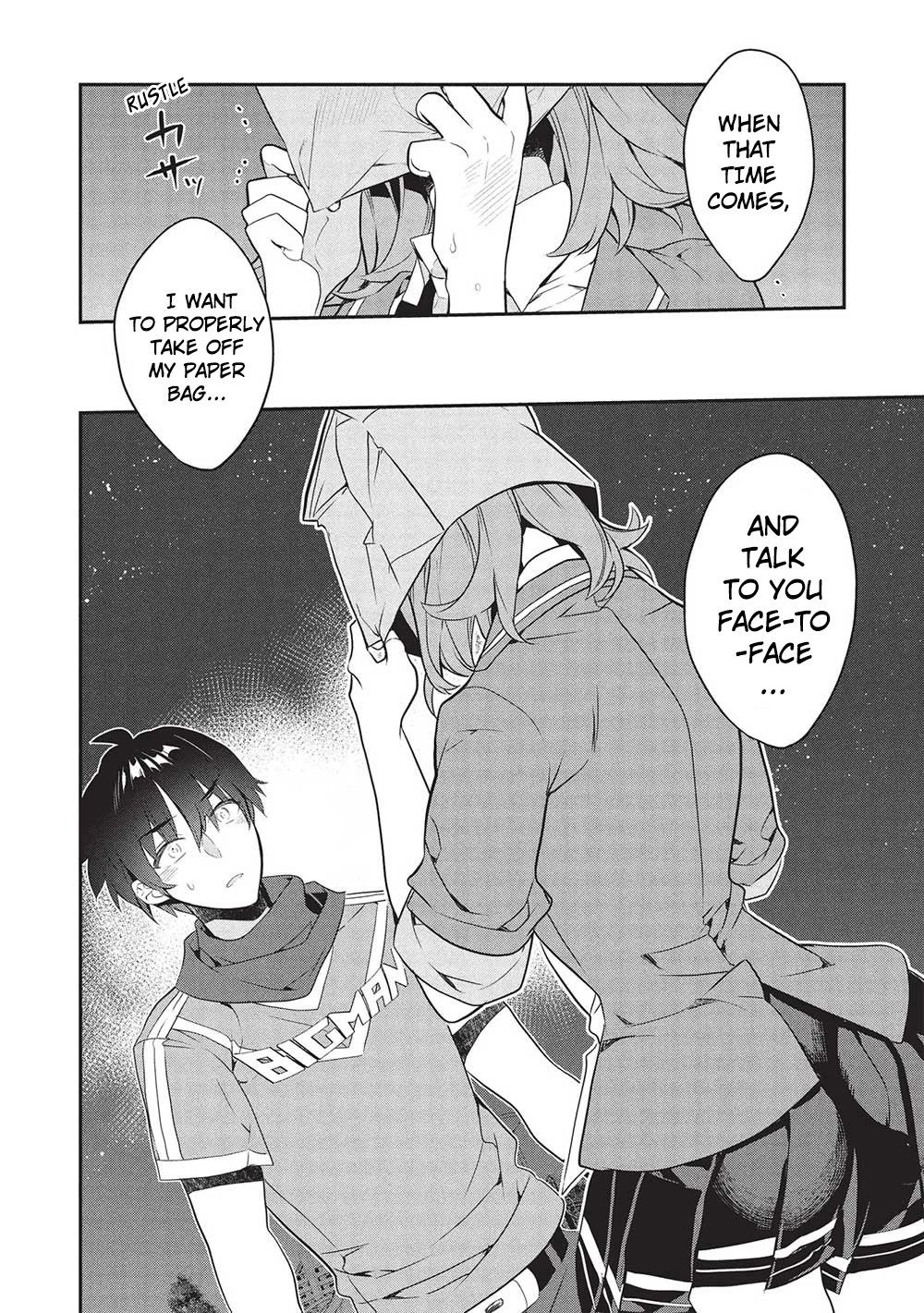 What's under Kamiyama-san's paper bag? Chapter 22 page 12 - Chapter 22: Old Rain, New Rain - Kamiyama-san's Battle