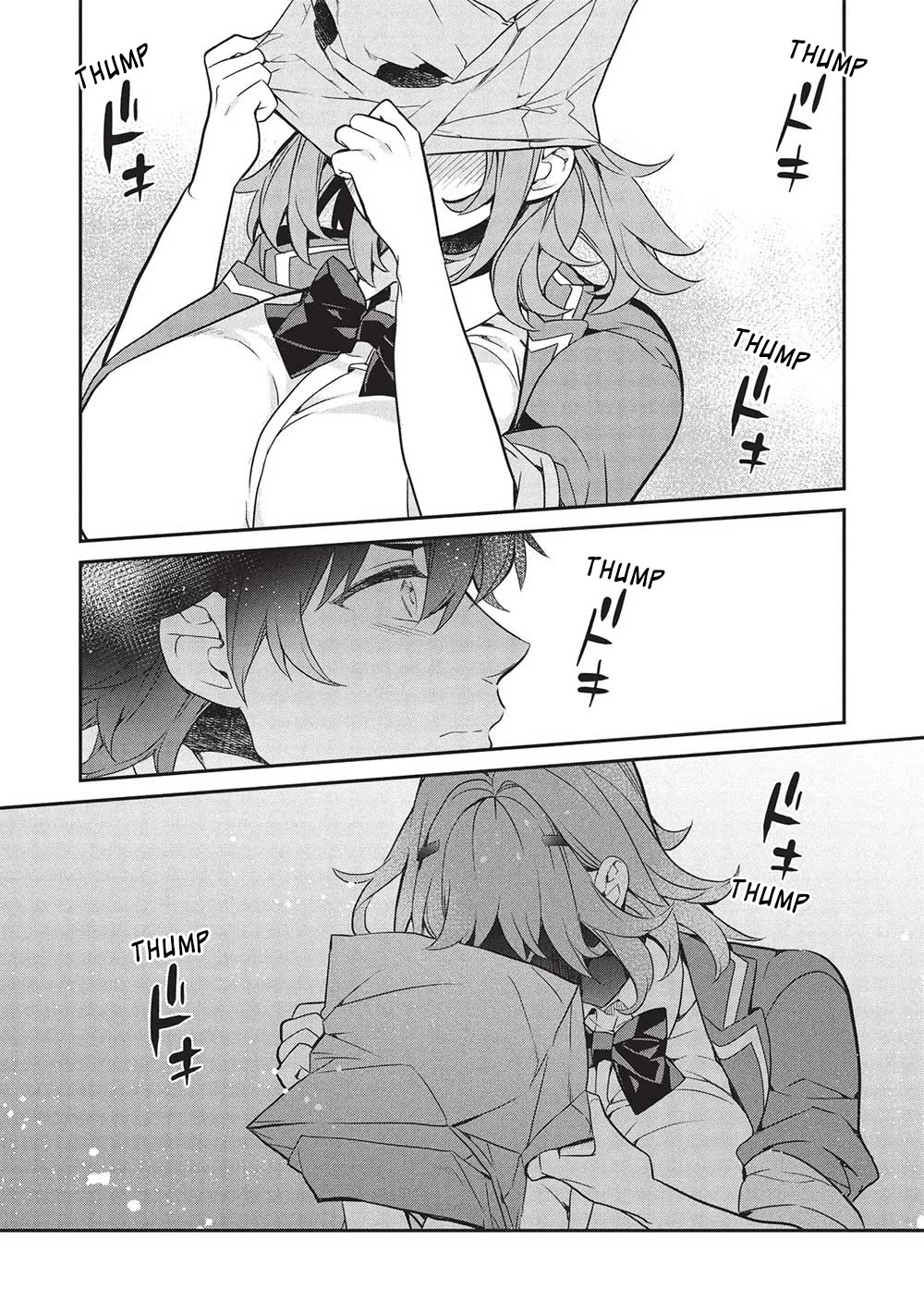 What's under Kamiyama-san's paper bag? Chapter 22 page 13 - Chapter 22: Old Rain, New Rain - Kamiyama-san's Battle