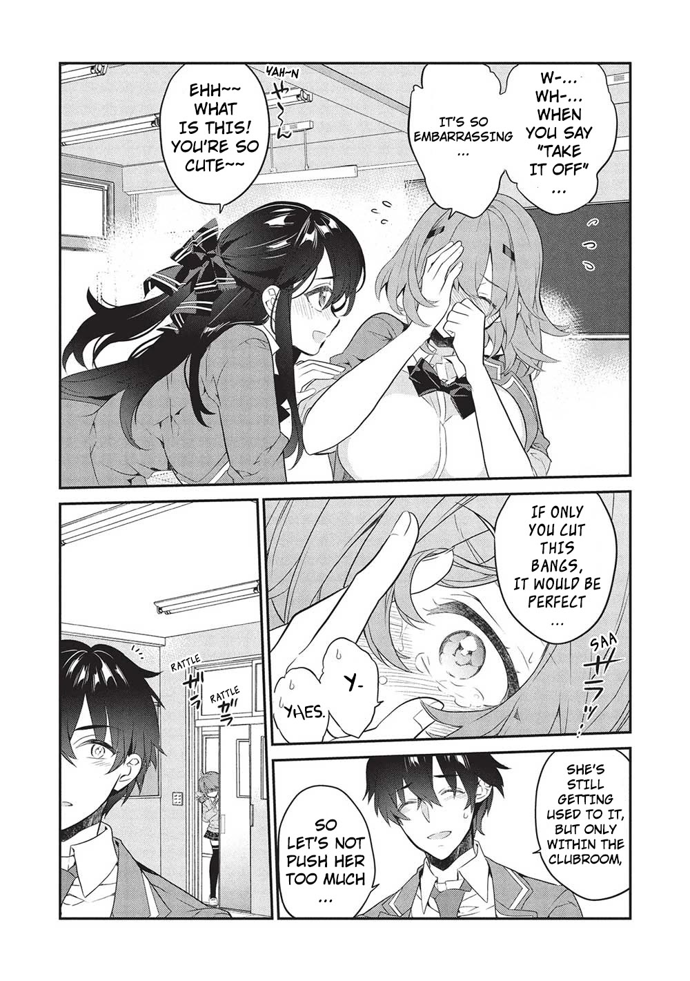 What's under Kamiyama-san's paper bag? Chapter 22 page 19 - Chapter 22: Old Rain, New Rain - Kamiyama-san's Battle