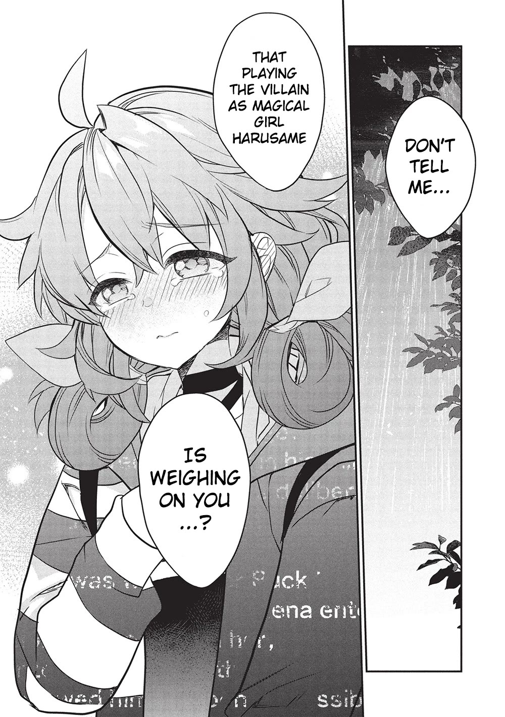 What's under Kamiyama-san's paper bag? Chapter 23 page 25 - Chapter 23: Six Roots Cleansed - The Heroine Struggles