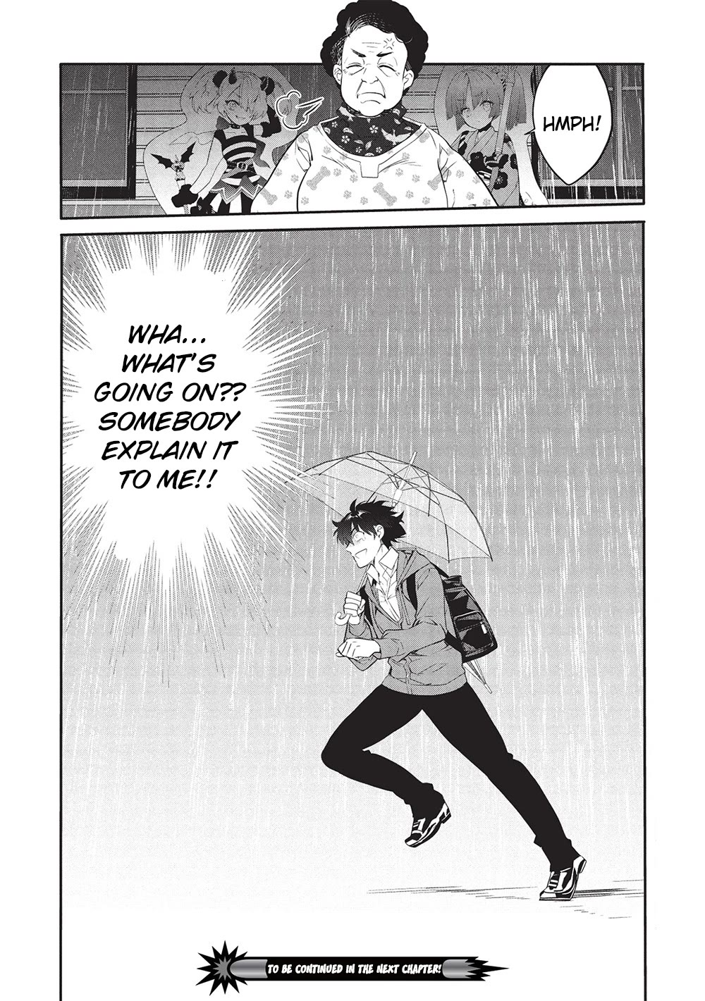 What's under Kamiyama-san's paper bag? Chapter 23 page 30 - Chapter 23: Six Roots Cleansed - The Heroine Struggles
