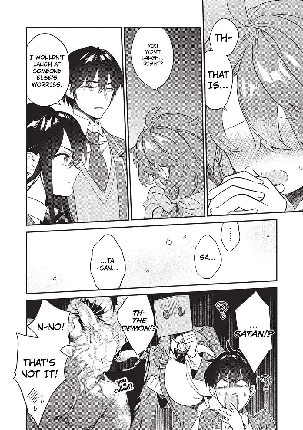 What's under Kamiyama-san's paper bag? Chapter 24 page 18 - Chapter 24: Survival of The Fittest - The Mother is Too Strong