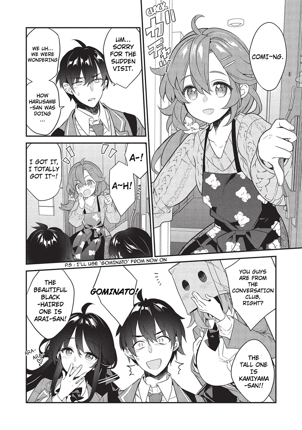 What's under Kamiyama-san's paper bag? Chapter 24 page 4 - Chapter 24: Survival of The Fittest - The Mother is Too Strong