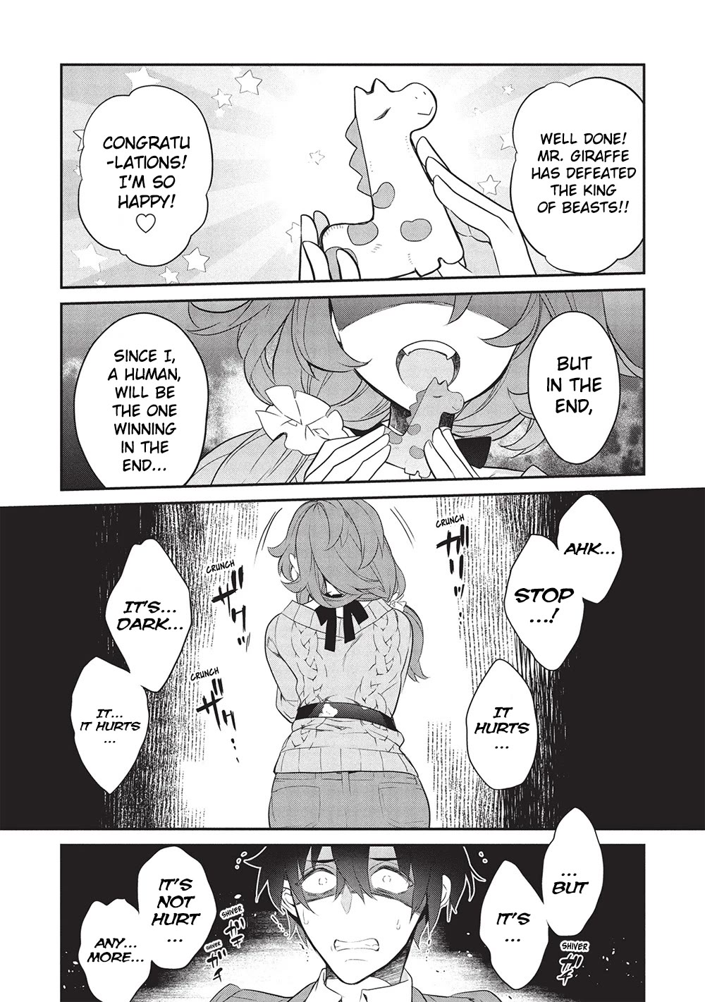 What's under Kamiyama-san's paper bag? Chapter 24 page 9 - Chapter 24: Survival of The Fittest - The Mother is Too Strong