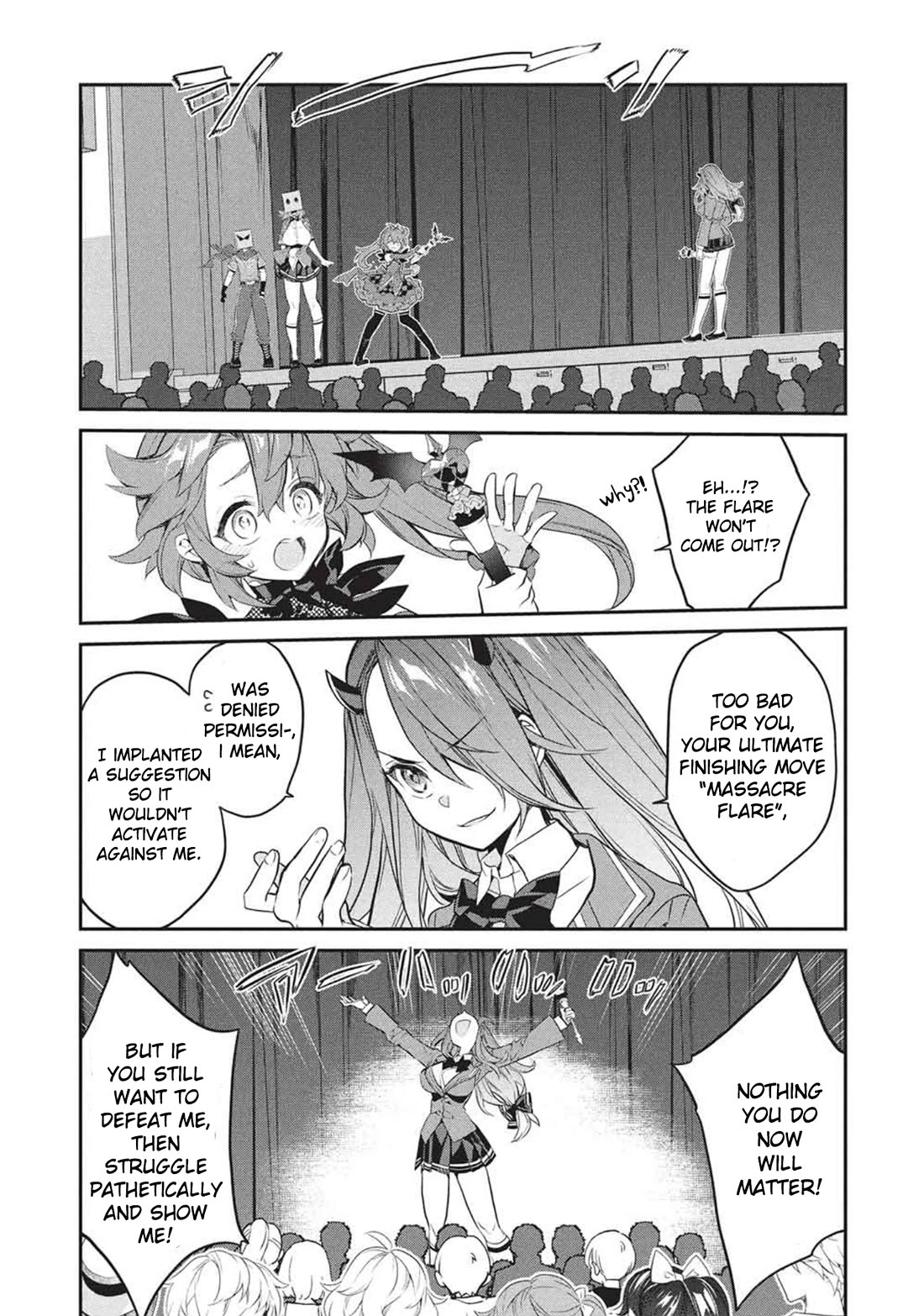 What's under Kamiyama-san's paper bag? Chapter 25 page 13 - Chapter 25: Mutual Annihilation - Good and Evil, Companions and Strength
