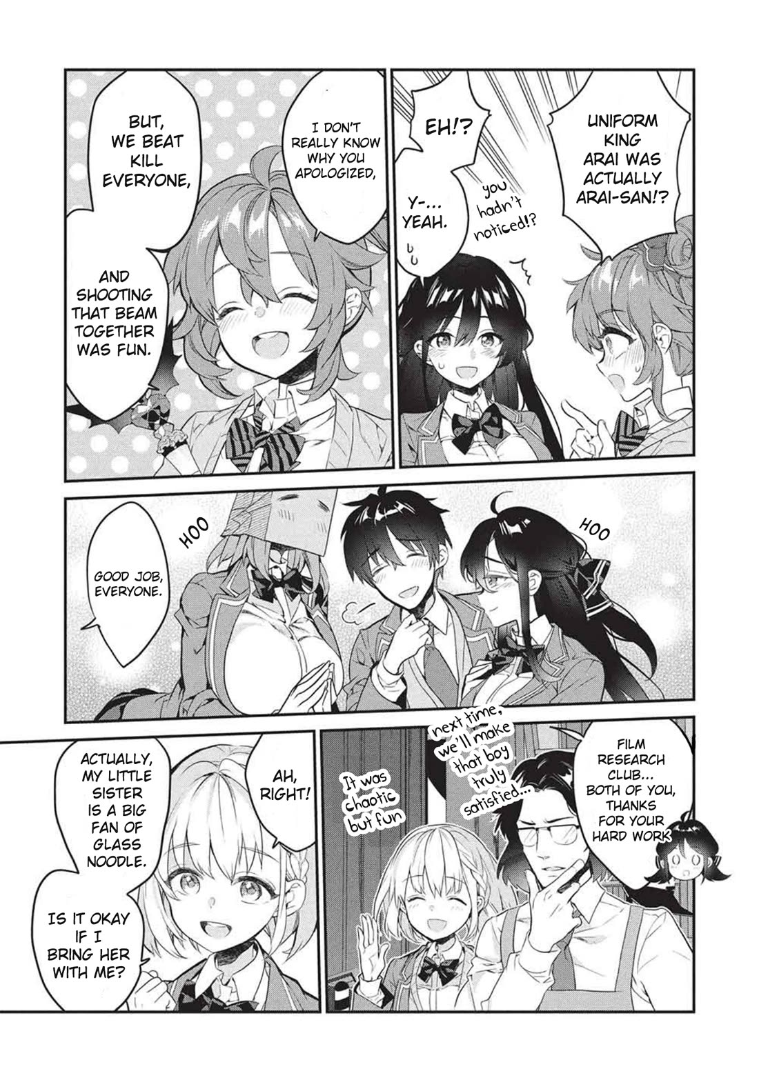 What's under Kamiyama-san's paper bag? Chapter 25 page 26 - Chapter 25: Mutual Annihilation - Good and Evil, Companions and Strength
