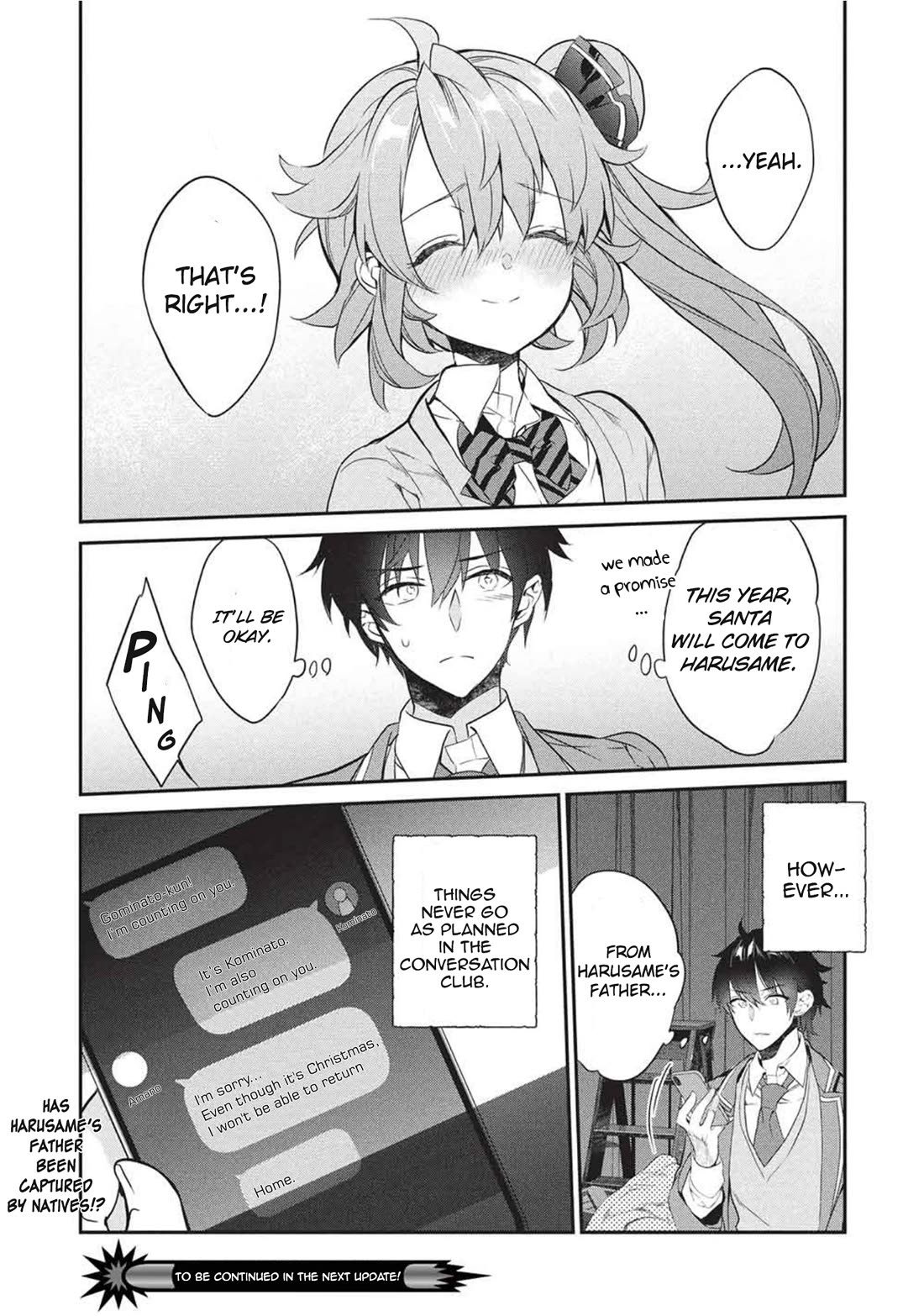 What's under Kamiyama-san's paper bag? Chapter 25 page 31 - Chapter 25: Mutual Annihilation - Good and Evil, Companions and Strength