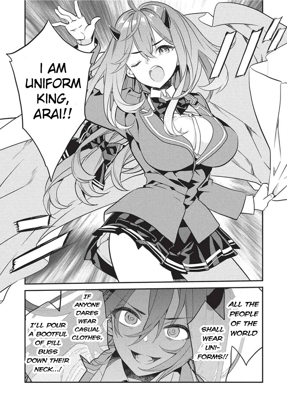 What's under Kamiyama-san's paper bag? Chapter 25 page 9 - Chapter 25: Mutual Annihilation - Good and Evil, Companions and Strength