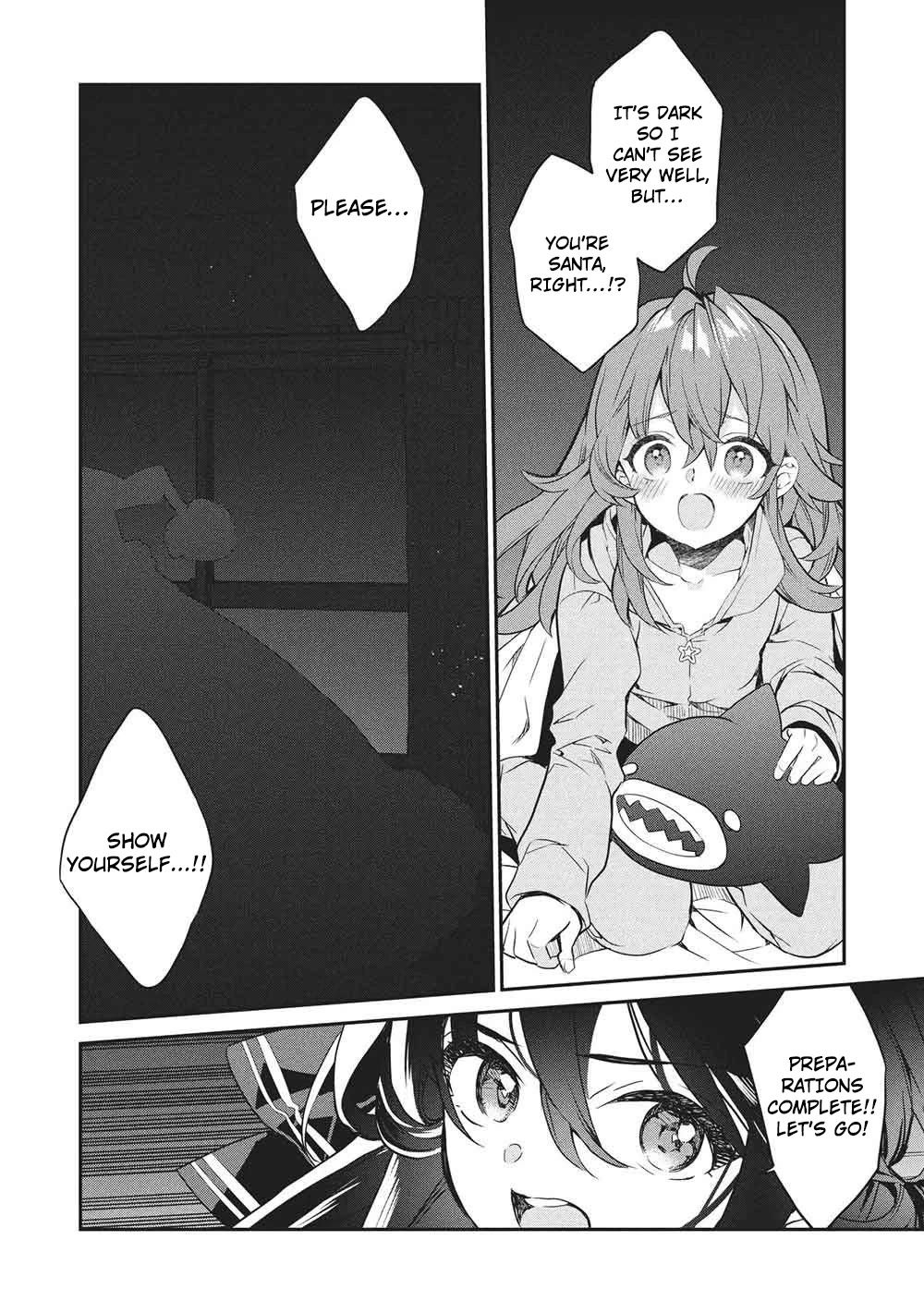 What's under Kamiyama-san's paper bag? Chapter 26 page 13 - Chapter 26: Eternal and Imperishable - Santa Knows Everything [END]