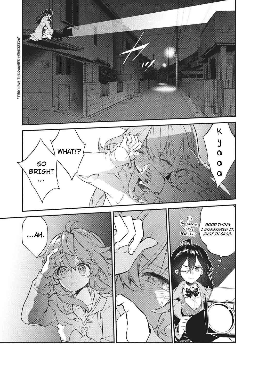 What's under Kamiyama-san's paper bag? Chapter 26 page 14 - Chapter 26: Eternal and Imperishable - Santa Knows Everything [END]