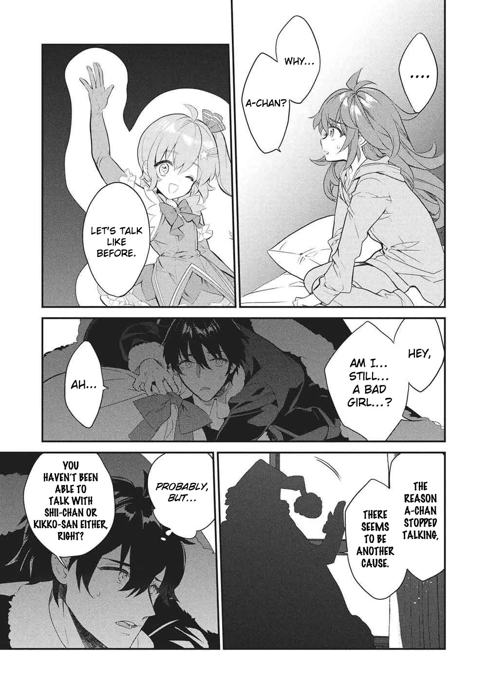 What's under Kamiyama-san's paper bag? Chapter 26 page 17 - Chapter 26: Eternal and Imperishable - Santa Knows Everything [END]