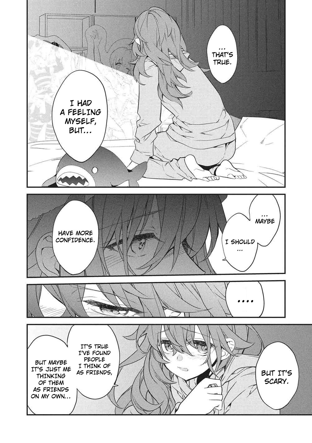 What's under Kamiyama-san's paper bag? Chapter 26 page 21 - Chapter 26: Eternal and Imperishable - Santa Knows Everything [END]