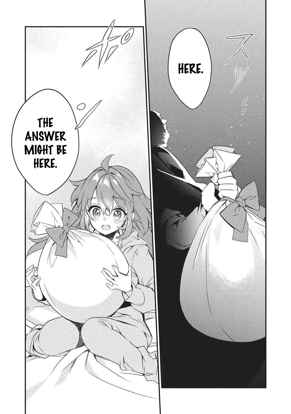 What's under Kamiyama-san's paper bag? Chapter 26 page 22 - Chapter 26: Eternal and Imperishable - Santa Knows Everything [END]