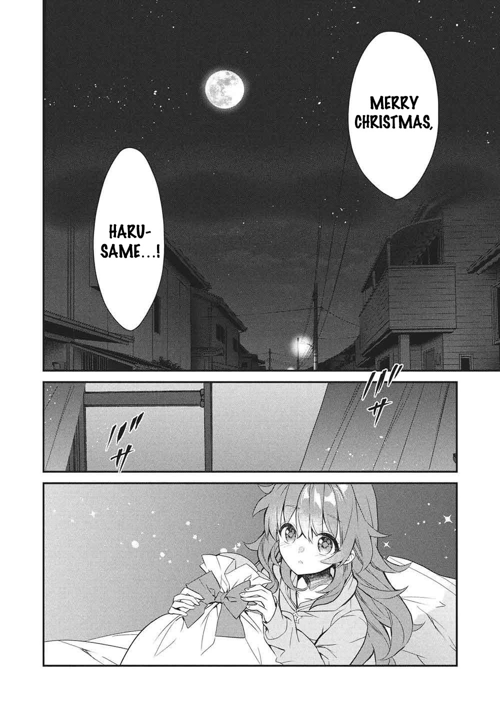 What's under Kamiyama-san's paper bag? Chapter 26 page 23 - Chapter 26: Eternal and Imperishable - Santa Knows Everything [END]