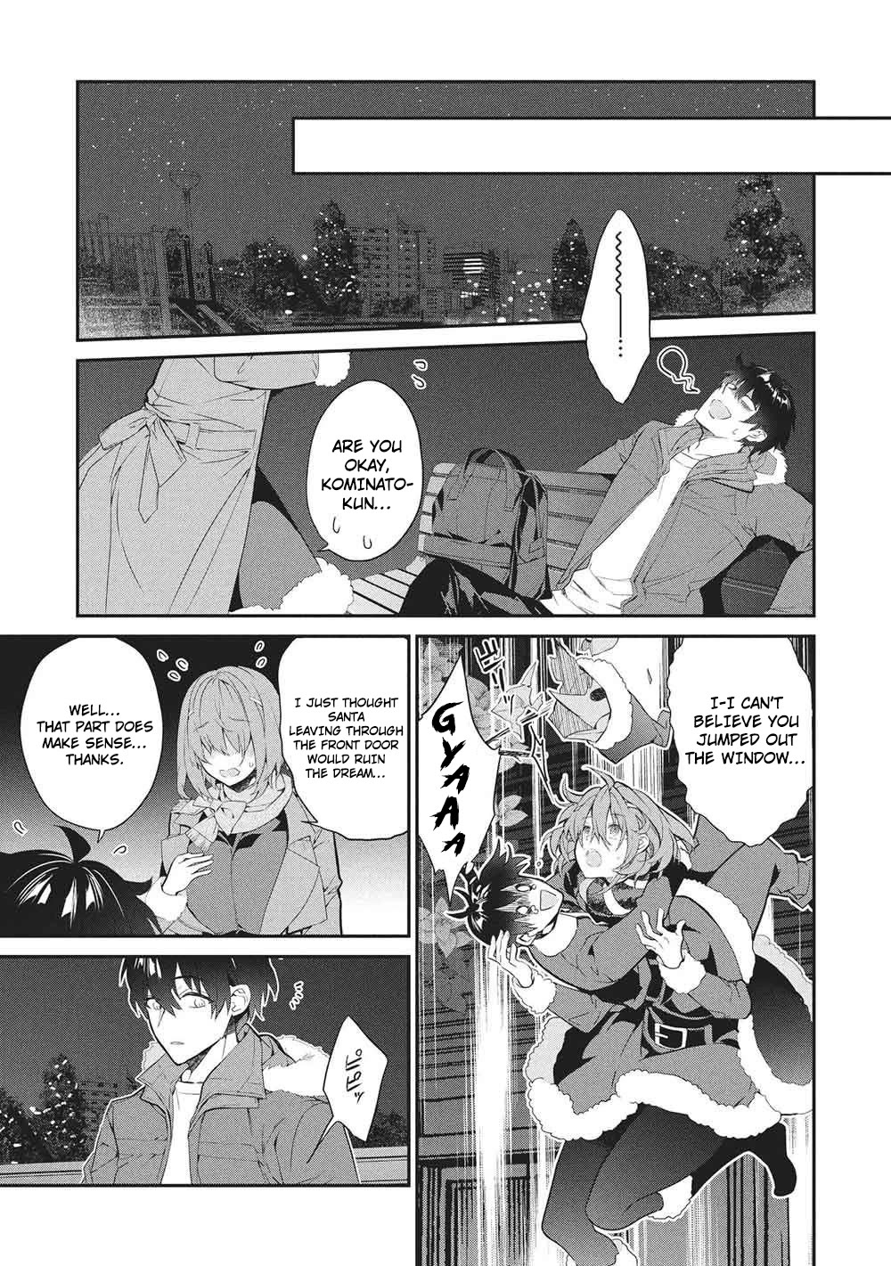 What's under Kamiyama-san's paper bag? Chapter 26 page 24 - Chapter 26: Eternal and Imperishable - Santa Knows Everything [END]