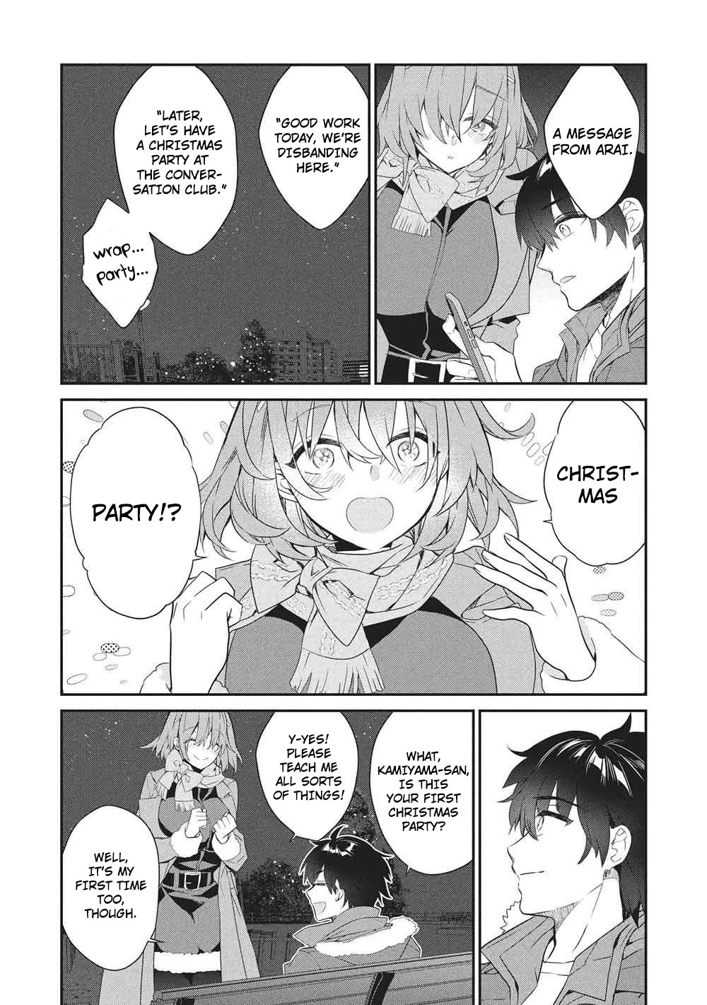 What's under Kamiyama-san's paper bag? Chapter 26 page 25 - Chapter 26: Eternal and Imperishable - Santa Knows Everything [END]