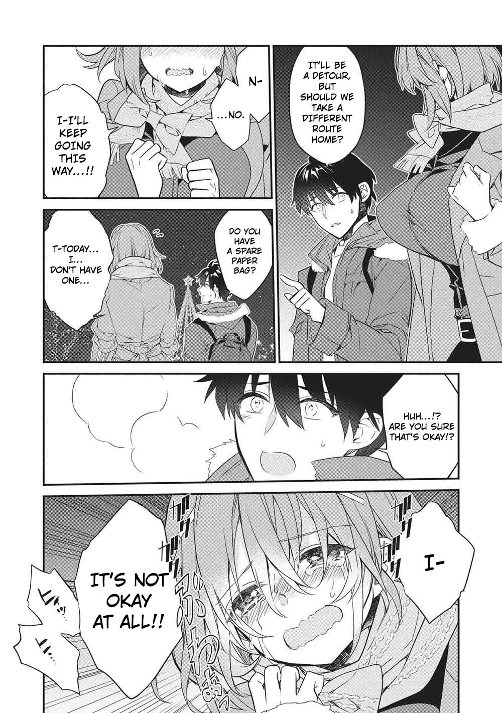 What's under Kamiyama-san's paper bag? Chapter 26 page 27 - Chapter 26: Eternal and Imperishable - Santa Knows Everything [END]