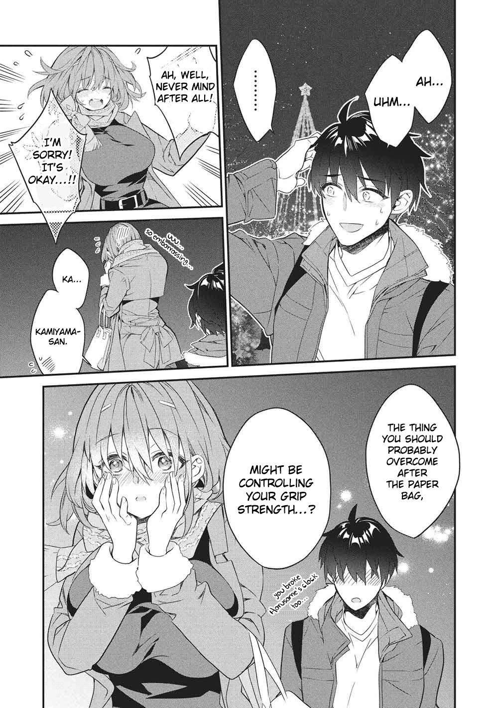 What's under Kamiyama-san's paper bag? Chapter 26 page 30 - Chapter 26: Eternal and Imperishable - Santa Knows Everything [END]