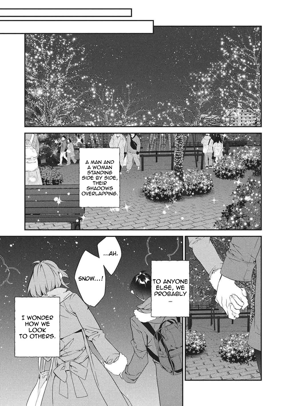 What's under Kamiyama-san's paper bag? Chapter 26 page 32 - Chapter 26: Eternal and Imperishable - Santa Knows Everything [END]