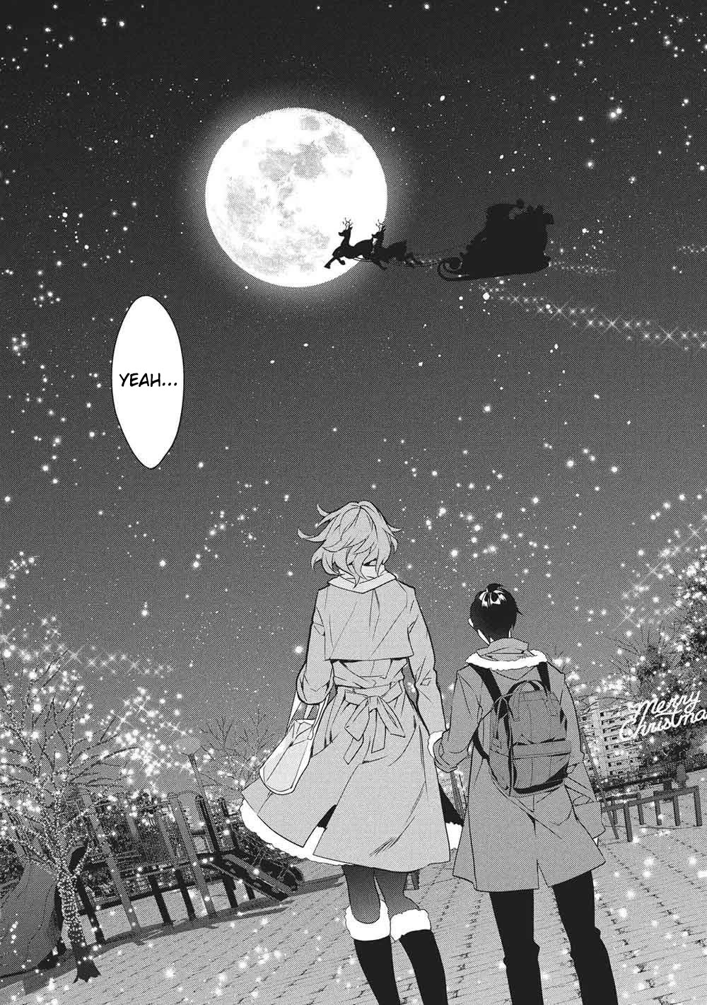 What's under Kamiyama-san's paper bag? Chapter 26 page 35 - Chapter 26: Eternal and Imperishable - Santa Knows Everything [END]