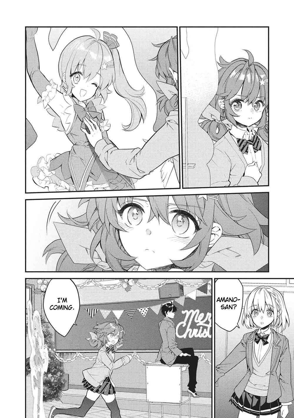 What's under Kamiyama-san's paper bag? Chapter 26 page 38 - Chapter 26: Eternal and Imperishable - Santa Knows Everything [END]