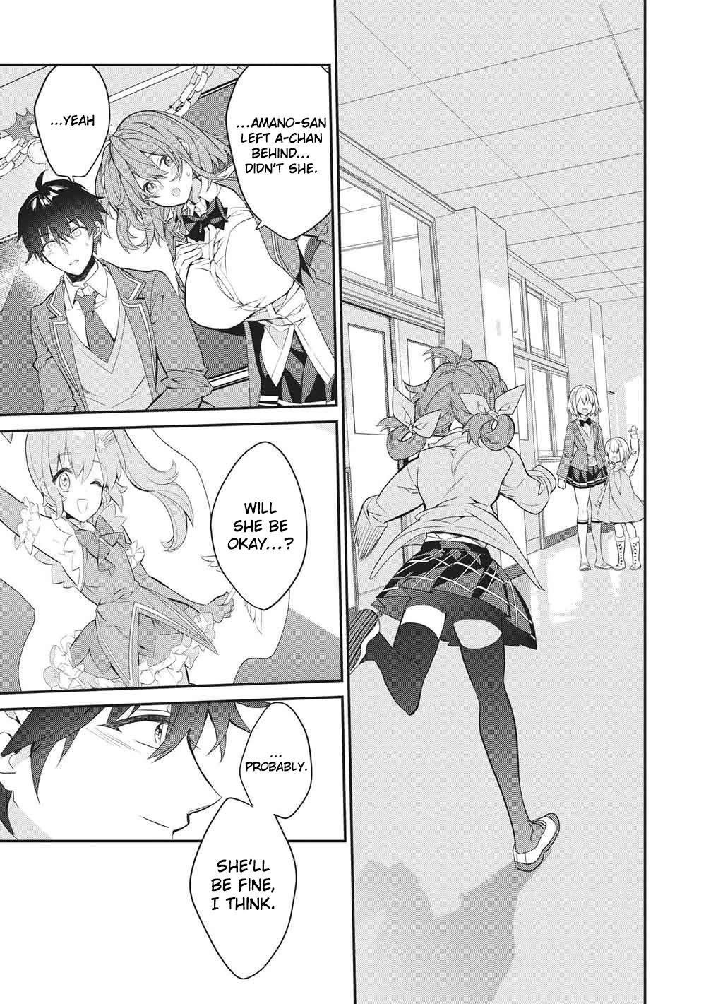 What's under Kamiyama-san's paper bag? Chapter 26 page 39 - Chapter 26: Eternal and Imperishable - Santa Knows Everything [END]