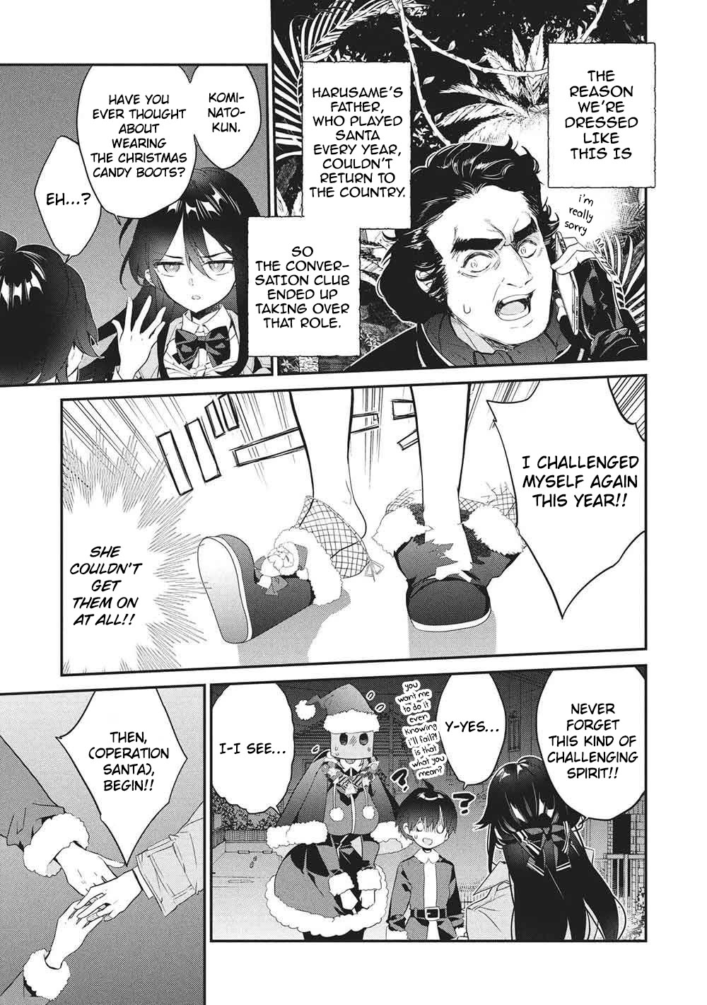 What's under Kamiyama-san's paper bag? Chapter 26 page 4 - Chapter 26: Eternal and Imperishable - Santa Knows Everything [END]
