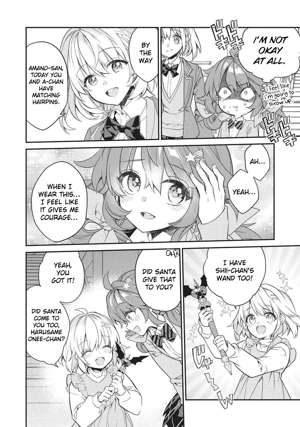 What's under Kamiyama-san's paper bag? Chapter 26 page 40 - Chapter 26: Eternal and Imperishable - Santa Knows Everything [END]
