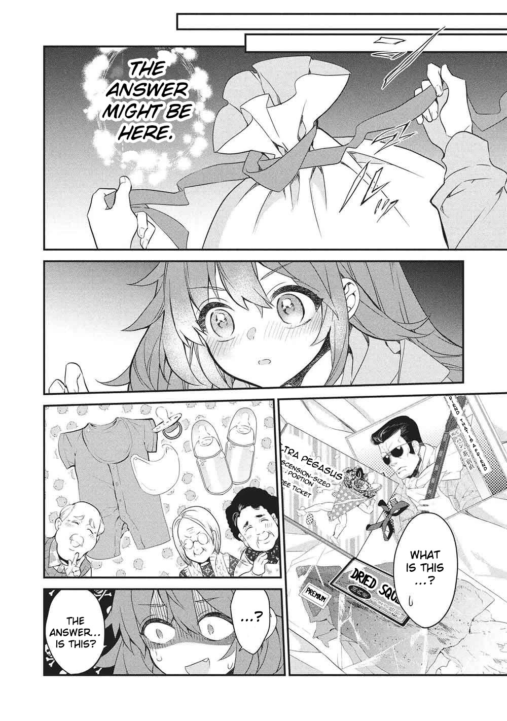 What's under Kamiyama-san's paper bag? Chapter 26 page 42 - Chapter 26: Eternal and Imperishable - Santa Knows Everything [END]