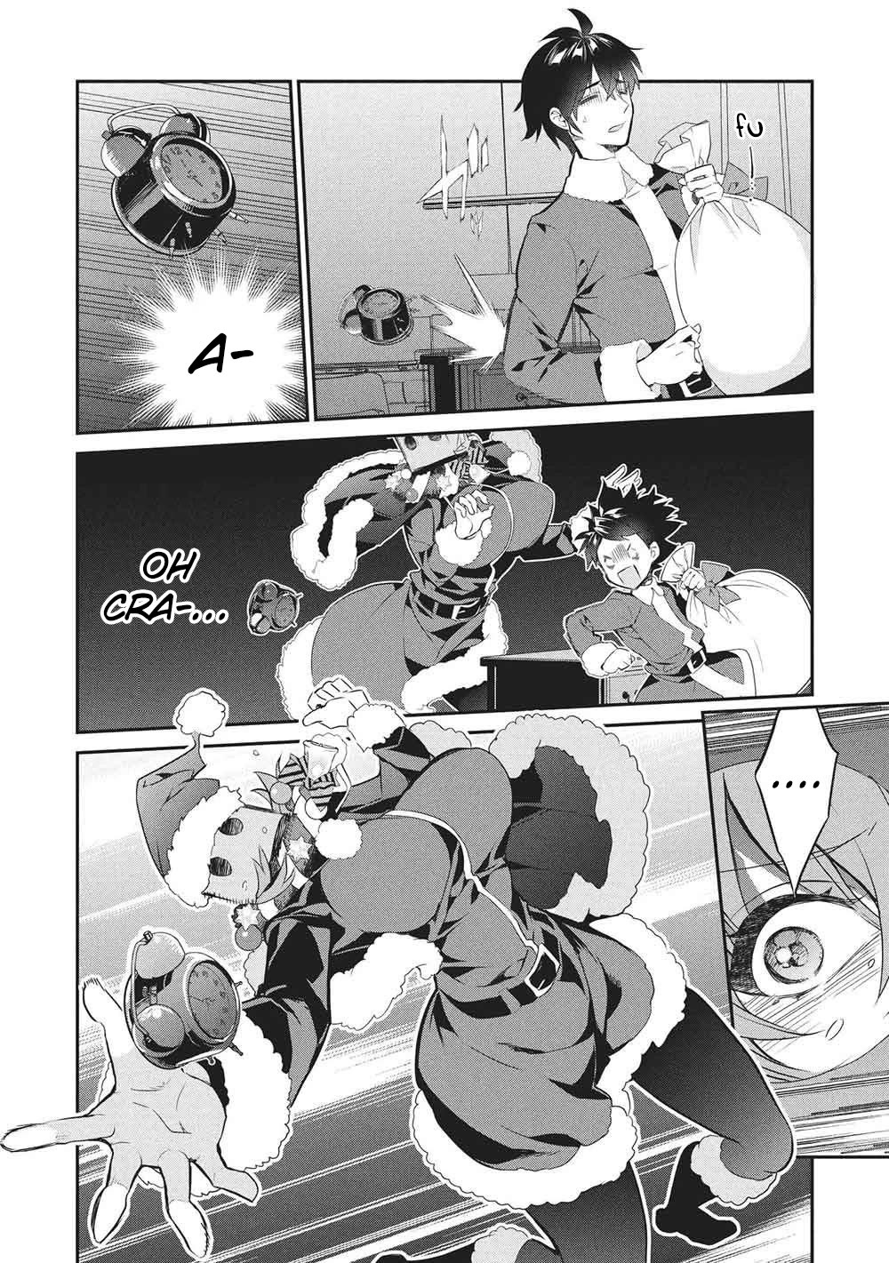 What's under Kamiyama-san's paper bag? Chapter 26 page 9 - Chapter 26: Eternal and Imperishable - Santa Knows Everything [END]