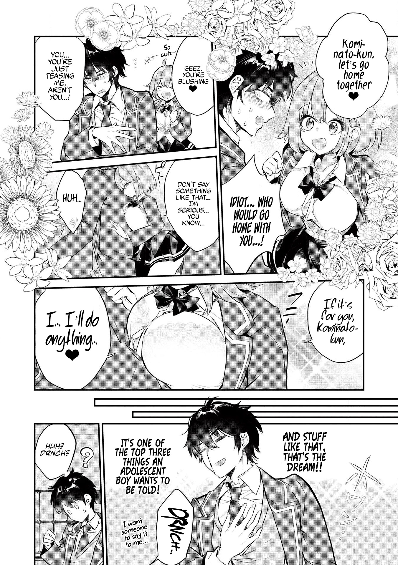 What's under Kamiyama-san's paper bag? Chapter 3 page 13 - Chapter 3: When Dreams Come True